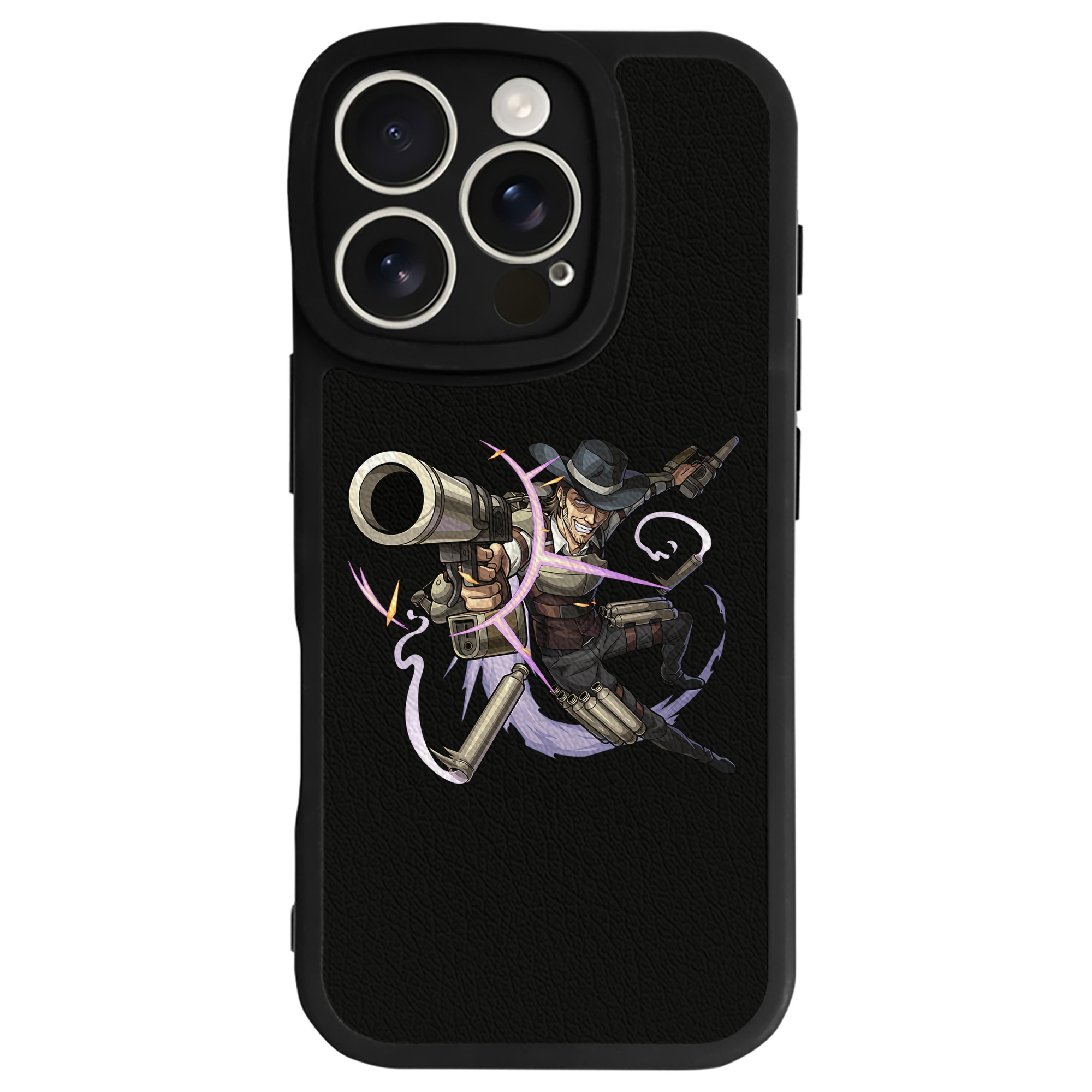 （画像用） 進撃の巨人 ケニー·アッカーマン Attack on Titan Kenny Ackerman 【iPhone 16シリーズ対応】シリコンスマホケース（レザー調） 材質：シリコン